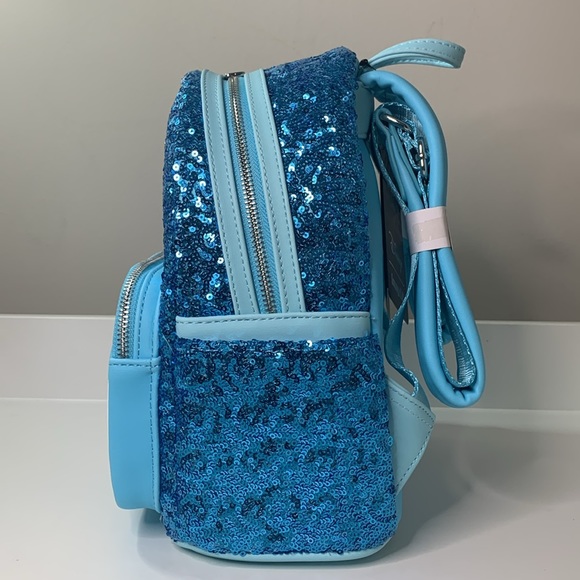 Loungefly Disney Dumbo Sequin Mini Backpack Exclusive - Picture 9 of 11